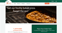 Desktop Screenshot of pizzadefrance.com