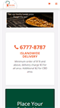 Mobile Screenshot of pizzadefrance.com